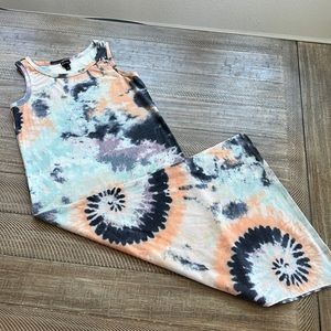 Art class (target) tie dye maxi dress